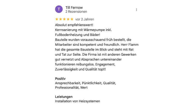 Kundenbewertung 3