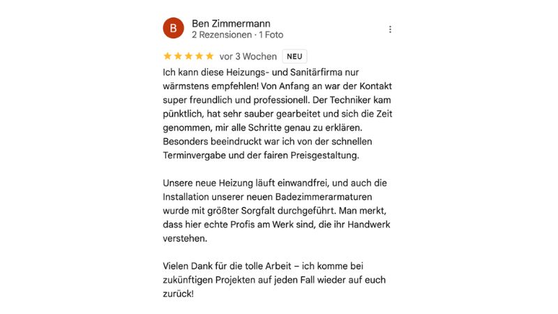 Kundenbewertung 2