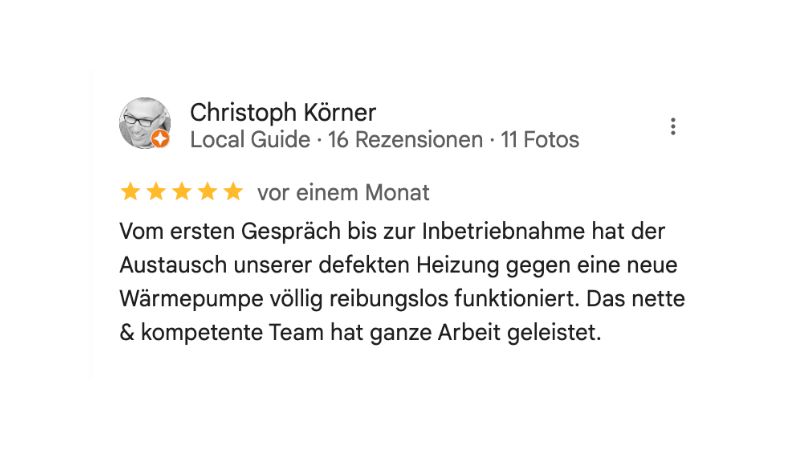 Kundenbewertung 1